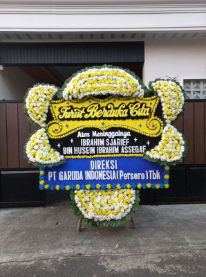 Papan Bunga Duka di Pelang Kenidai